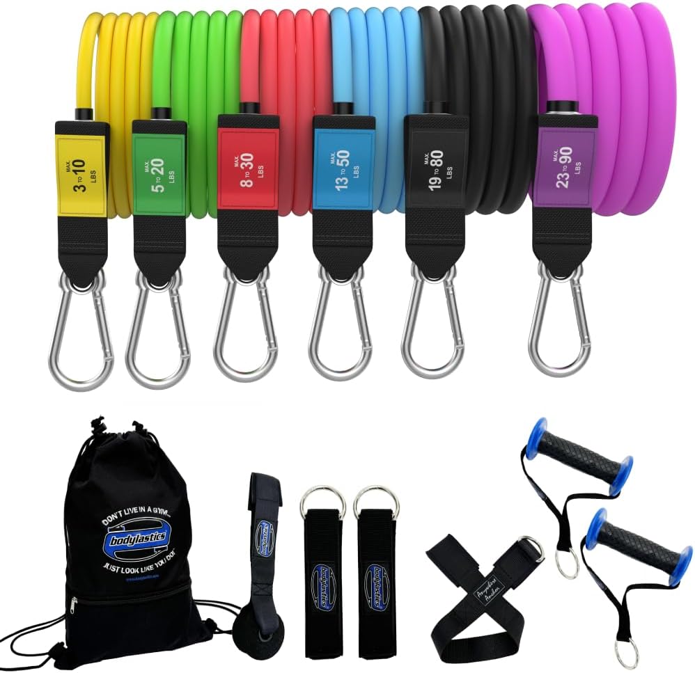 6 Band Pro Series Set (Legacy Colors) - 3 to 280 Lbs Max Tension