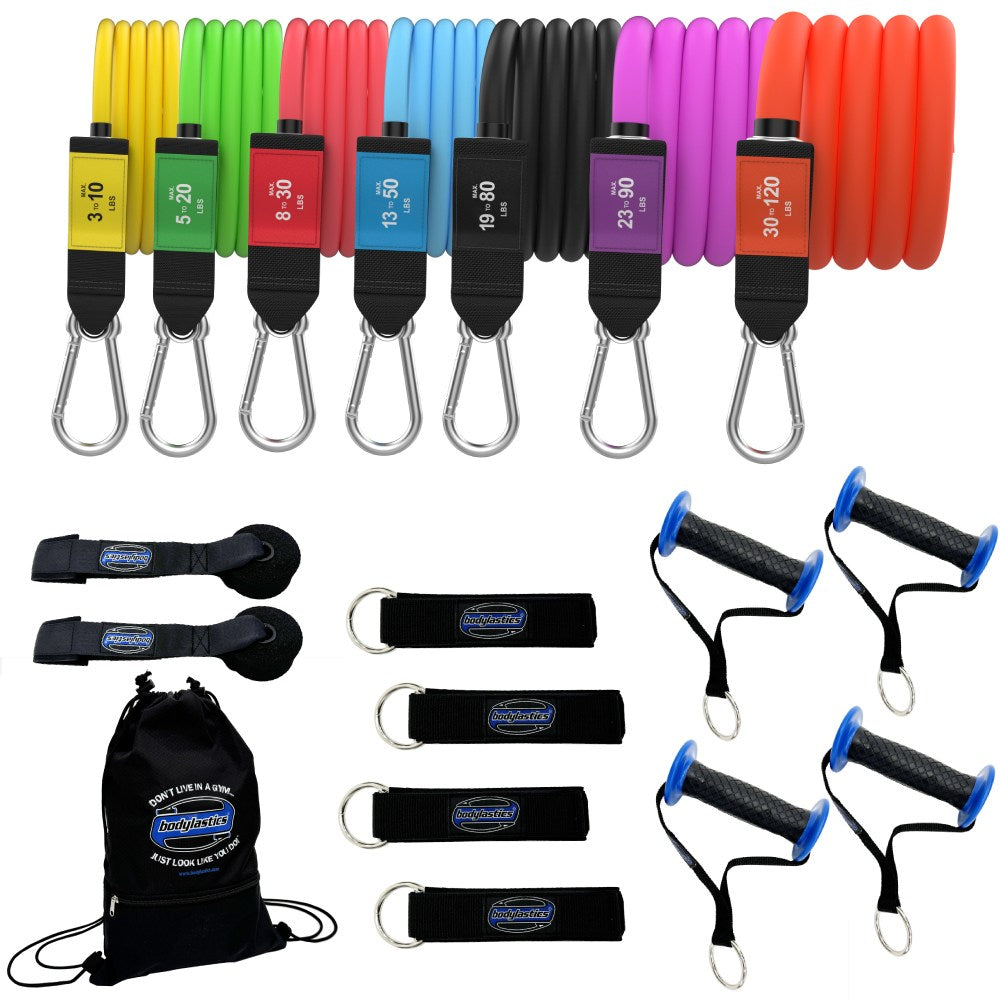 7 Band Pro Series Set (Legacy Colors) - 3 to 400Lbs Max Tension
